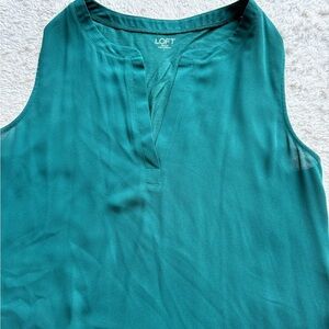 Teal Tunic - Size Large  Excellent Condition